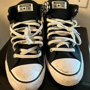 Converse high tops black size 11